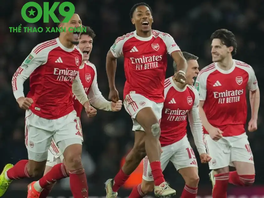 Arsenal vẫn đang chơi tốt ở mọi đấu trường họ tham dự mùa này (Ảnh: Goal) Arsenal vẫn đang chơi tốt ở mọi đấu trường họ tham dự mùa này (Ảnh: Goal)