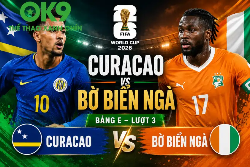 Trận cầu kịch tính giữa Curacao và Bờ Biển Ngà Nhận định Curacao vs Bờ Biển Ngà