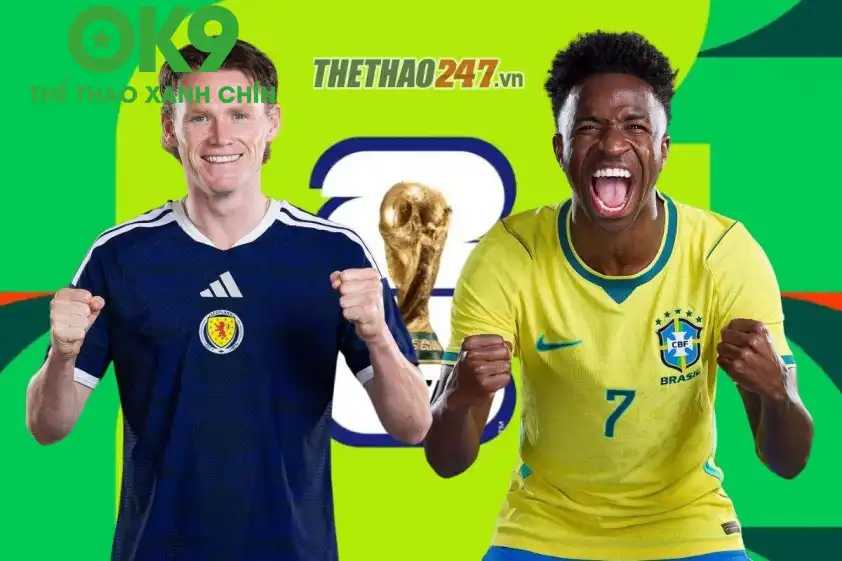 Brazil mang sức mạnh áp đảo hoàn toàn so với một Scotland đang loay hoay tìm phong độ. Brazil mang sức mạnh áp đảo hoàn toàn so với một Scotland đang loay hoay tìm phong độ.