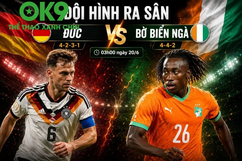 Phân tích chiến thuật Đức vs Bờ Biển Ngà